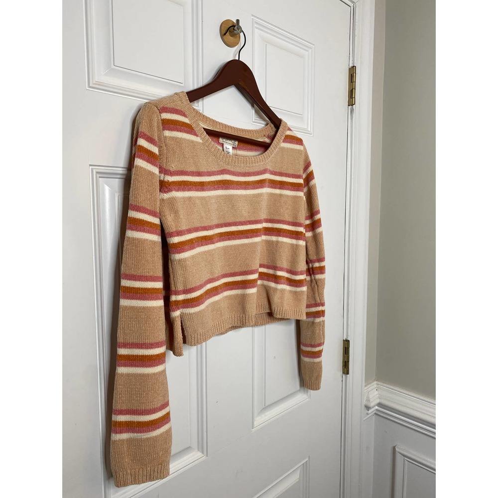 L*Space Sun Seeker Pullover Striped Sweater Small - Picture 3 of 6